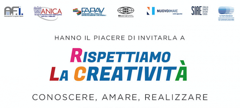 Presentati i risultati del progetto “Rispettiamo la Creatività” Presentati i risultati del progetto “Rispettiamo la Creatività”