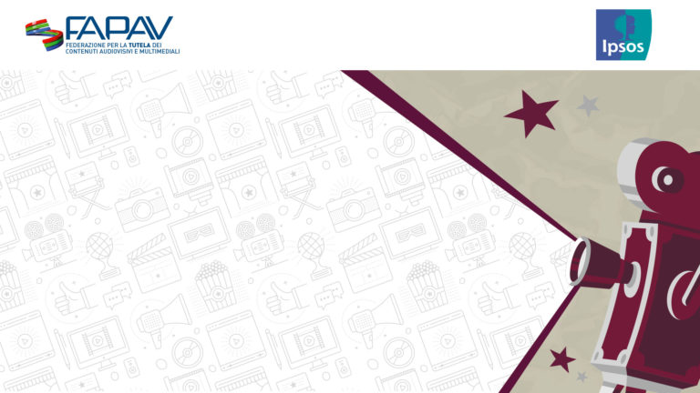 Il prossimo 11 luglio a Roma la presentazione dell’indagine 2018 FAPAV/Ipsos Il prossimo 11 luglio a Roma la presentazione dell’indagine 2018 FAPAV/Ipsos