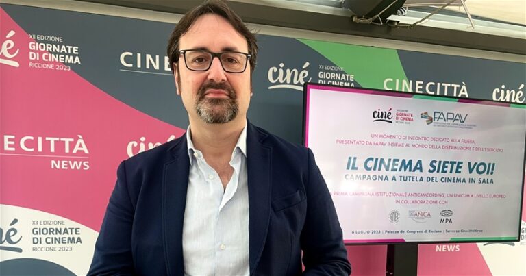 “Il Cinema Siete Voi” la prima campagna istituzionale FAPAV contro il camcording “Il Cinema Siete Voi” la prima campagna istituzionale FAPAV contro il camcording